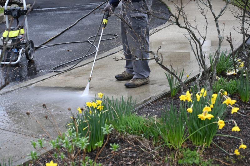 Clean Driveways and Sidewalks